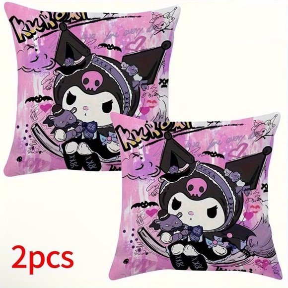Sanrio Other - Hello Kitty Sanrio pillowcases NEW Anime Home Decor Manga Girls Women Fashion x2